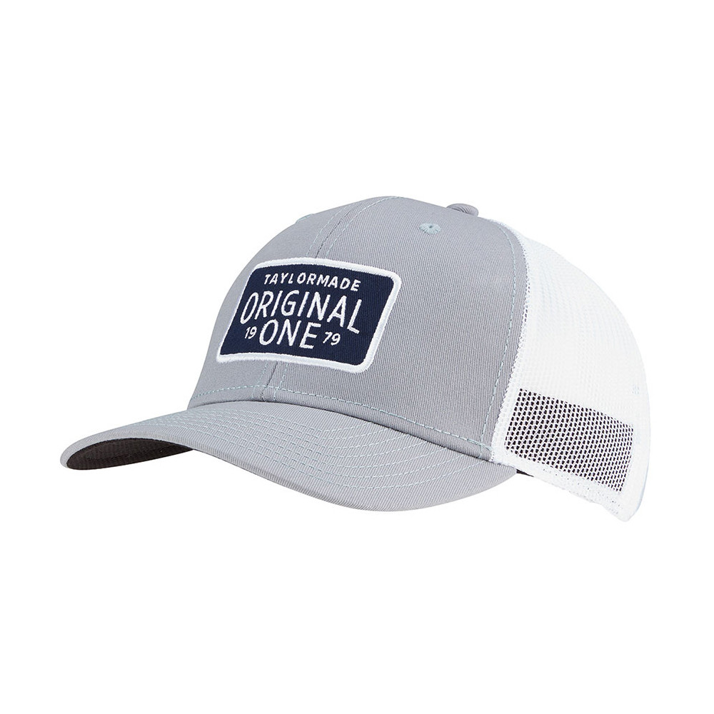 TaylorMade Lifestyle Original One Trucker Snapback Hat - Maple